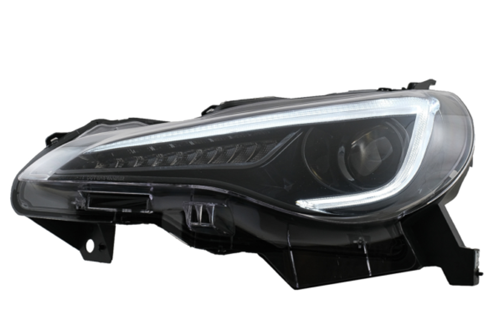 Toyota FT/GT 86 `12 Lampu Depan Head Lamp Projector W/Light Bar + Sequential Signal LED