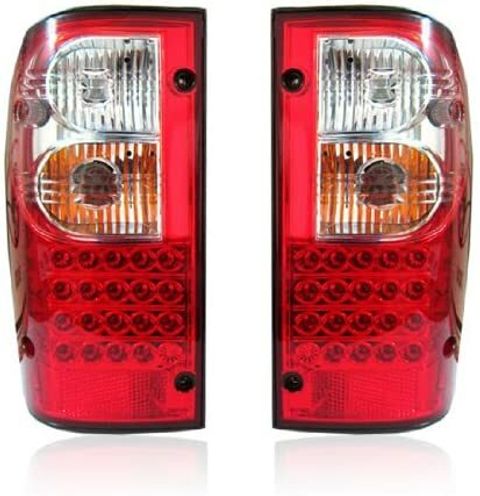 Hilux `01 SR Turbo Rear Lamp Crystal LED ClearRed (2)