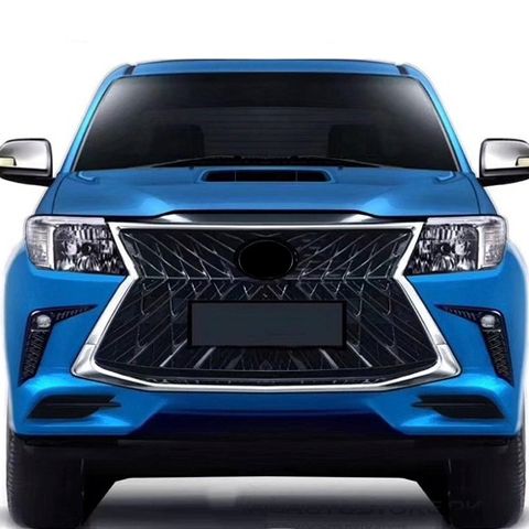 Hilux `12 Front Bumper LX Look WGrille (2)