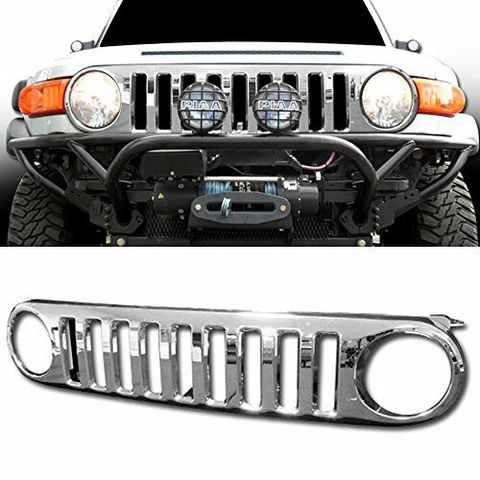 FJ Cruiser `10 Front Grille Chrome Hammer Type (2)