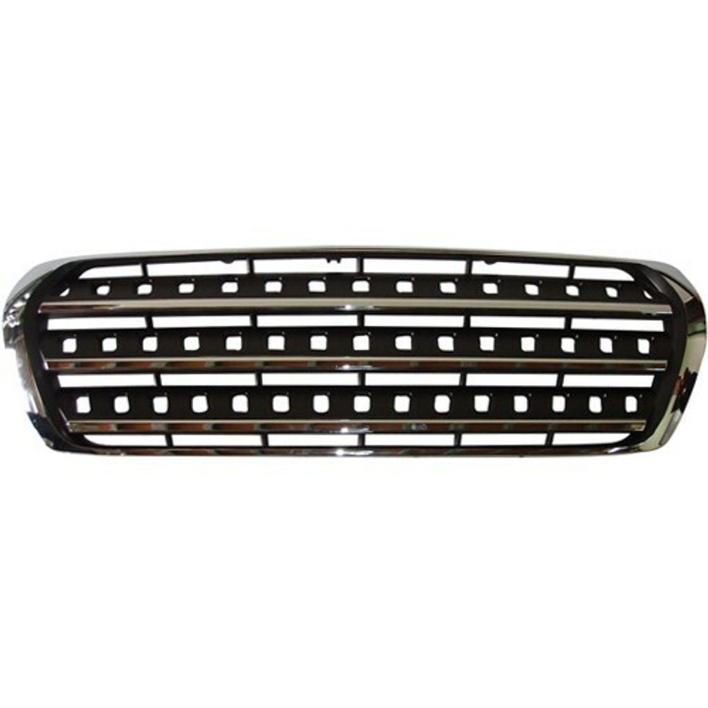 FJ200 `08 Front Grille Chrome Black ( W164 Look ) (2)