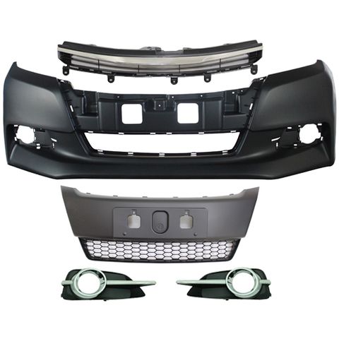 Wish 2013 Front Bumper WGrille (2)