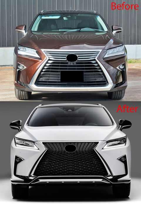 RX `16 F Sport Front Bumper WGrille + Lip (1)