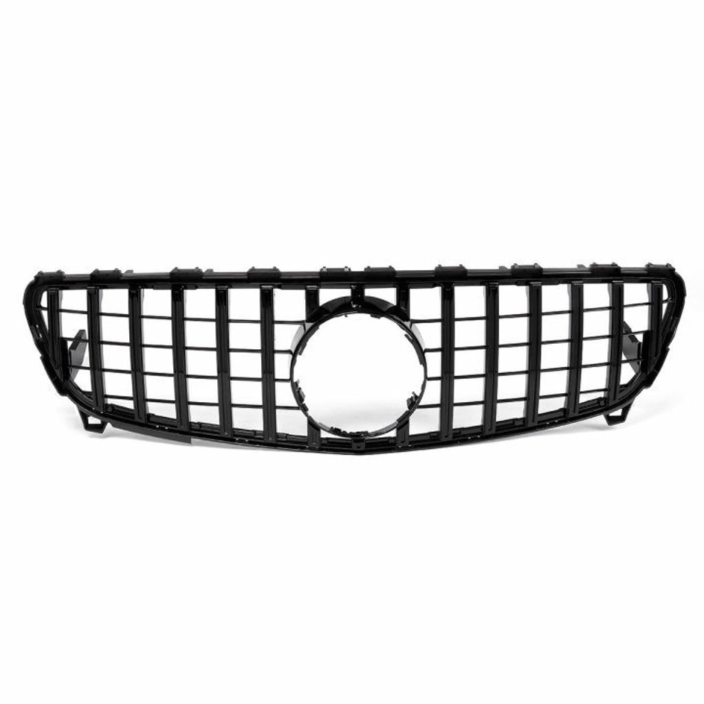 W176 `16 GT Style Front Grille (Black) (2)