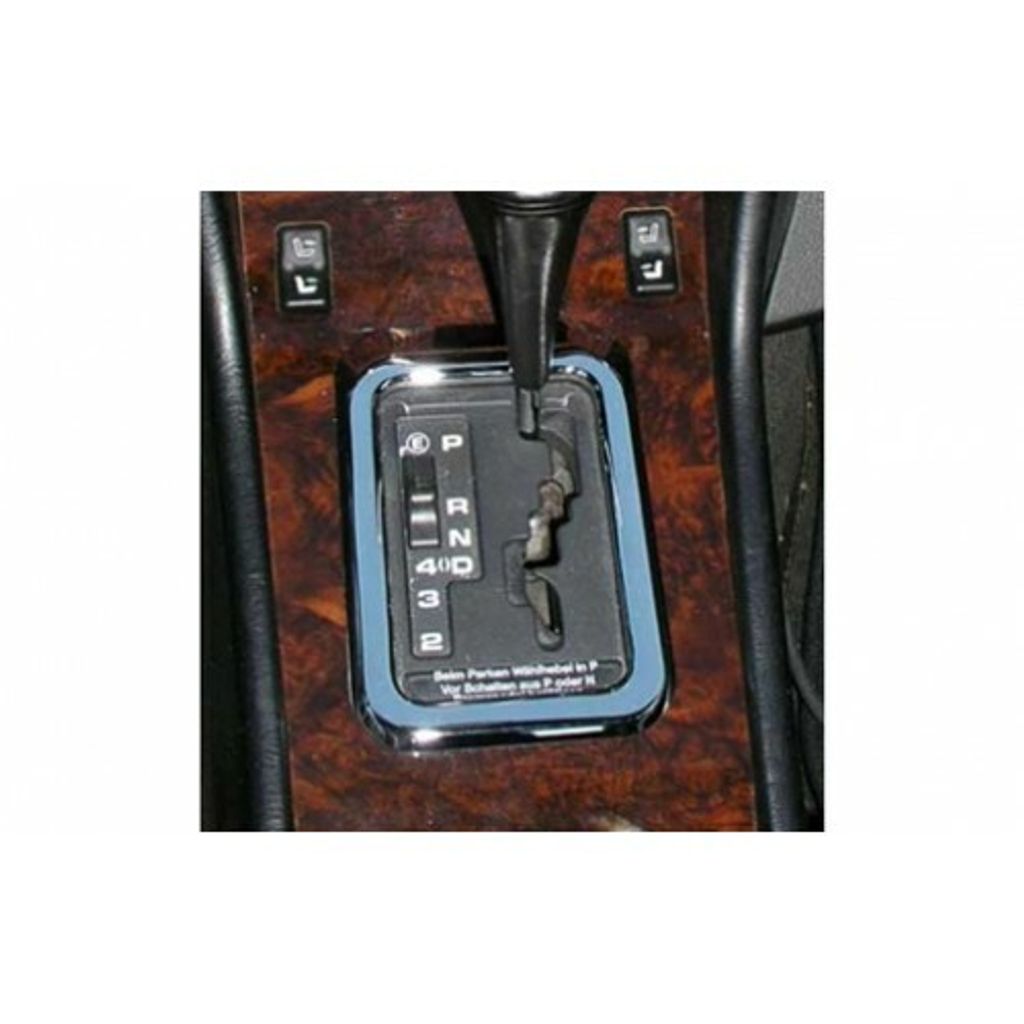 W202 `98 Shiftboard Frame Cover SSteel (1)