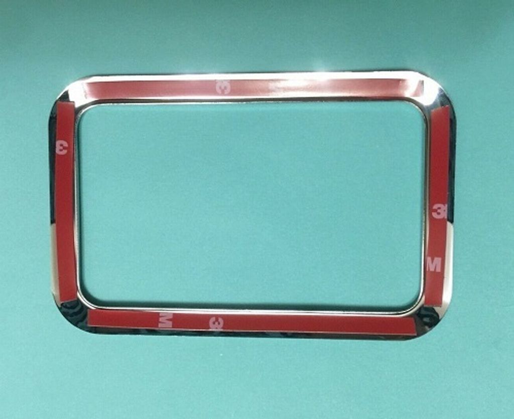 W202 `98 Shiftboard Frame Cover SSteel (3)