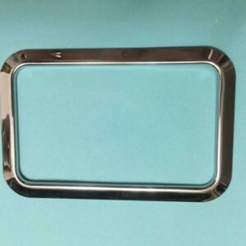 W202 `94 Shiftboard Frame Cover SSteel (1)