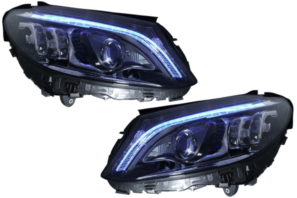 W205C205 `15-`17 Head Lamp Full LED Multi Bean ( Facelift Style ) (2)