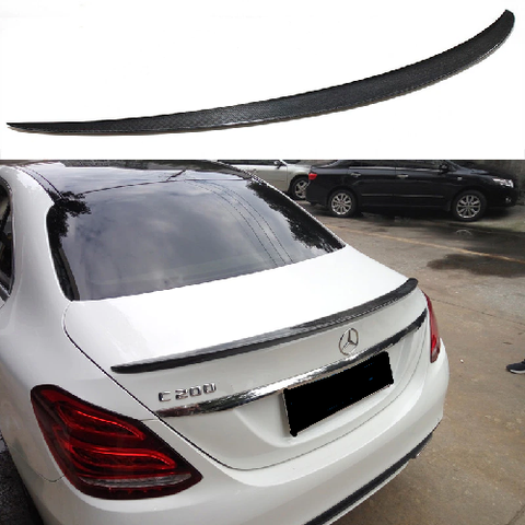 W205 AM Style Trunk Spoiler Carbon