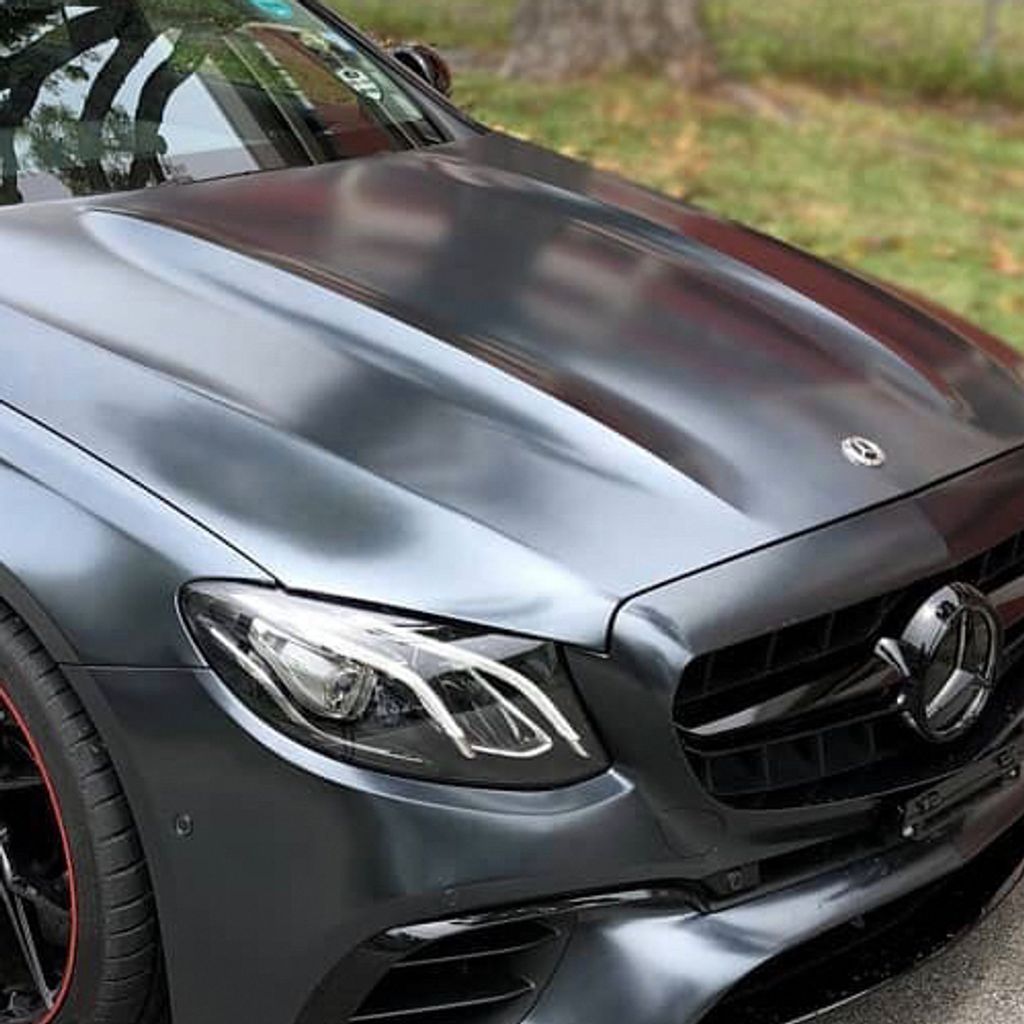 W213 `17 E63 Style Front Hood Aluminium (1)