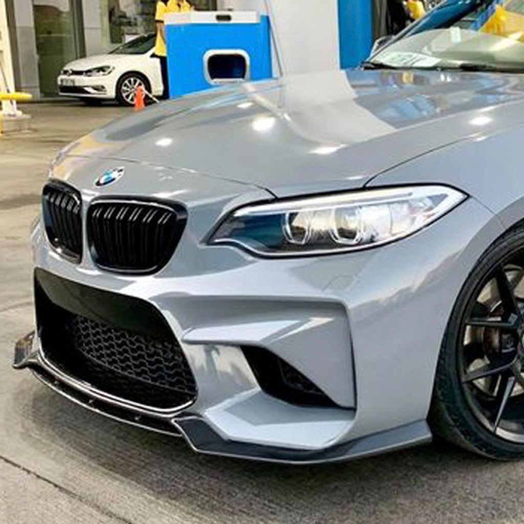 BMW F22 `13 M2 Look Front Lip (1)