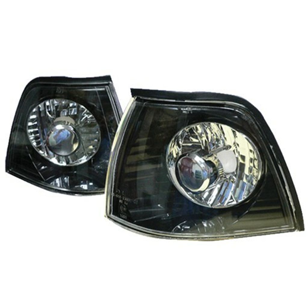 BMW E36 2D Corner Lamp Crystal Black