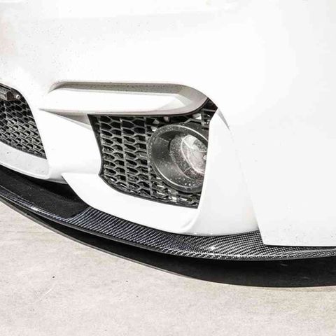 BMW F30 M3 Style Performance Front Lip WCarbon (2)