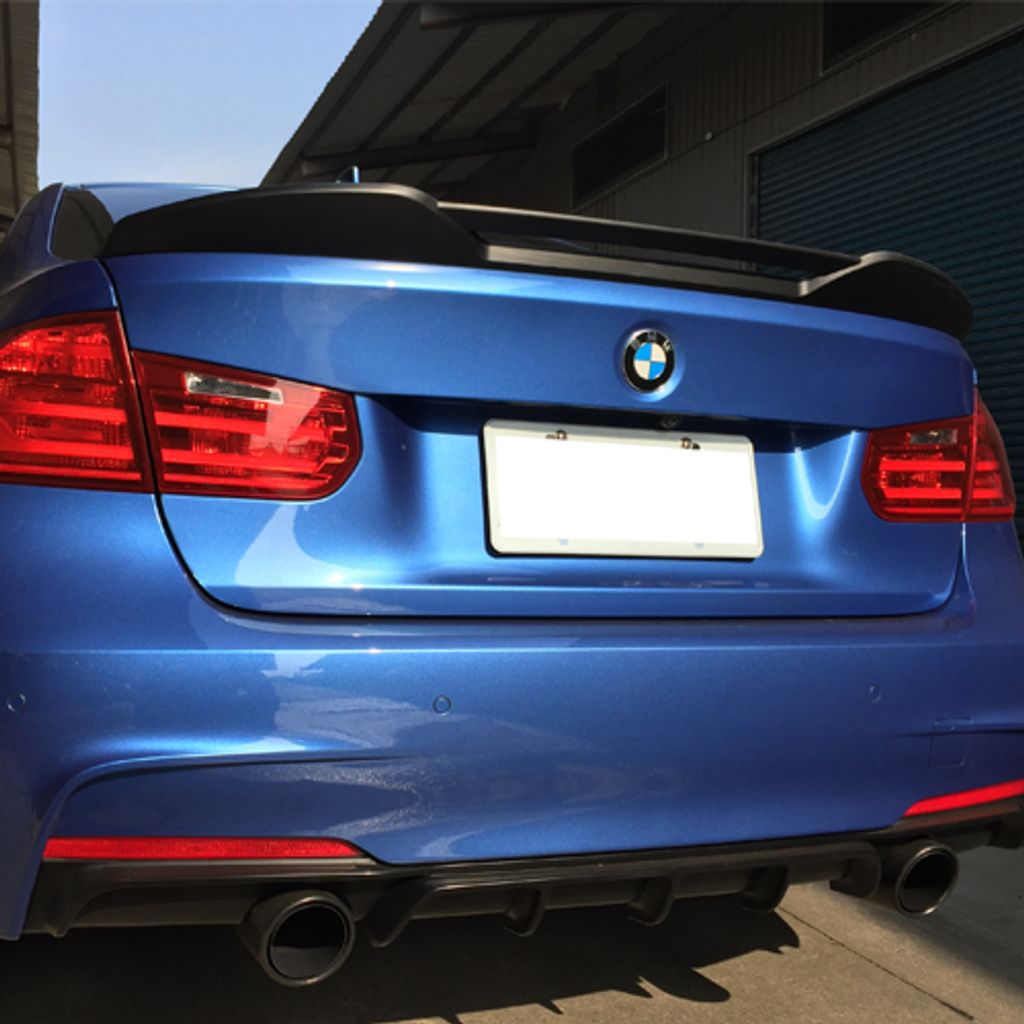 BMW F30 Rear Trunk Spoiler Monaco (1)