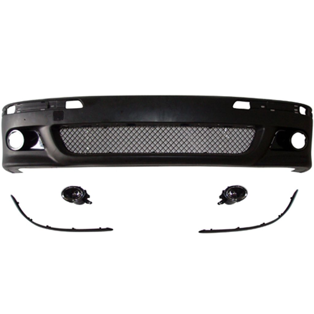 BMW E39 M5 Style Front Bumper WFog Lamp (2)