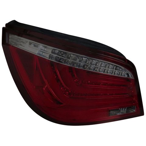 BMW E60 `03 Rear Lamp Crystal LED + Light Bar SmokeReD (1)