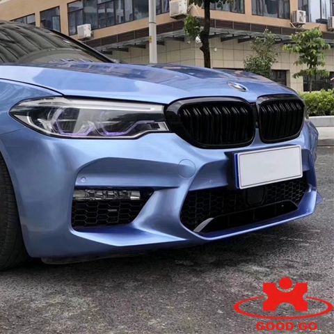 BMW G30 `17 M5 Look Front Bumper WFog Lamp Hole (1)