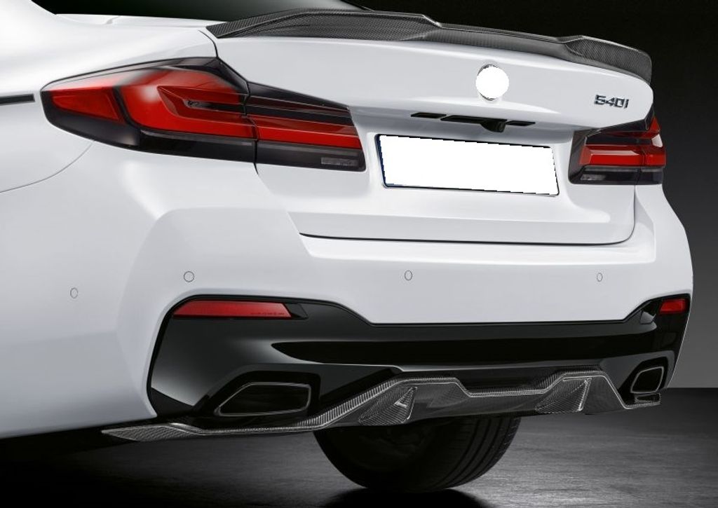 BMW G30 `20 LCI M-TEK Performance Rear Diffuser (2)