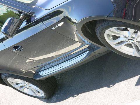 BMW E83 `03 Side Step Aluminum