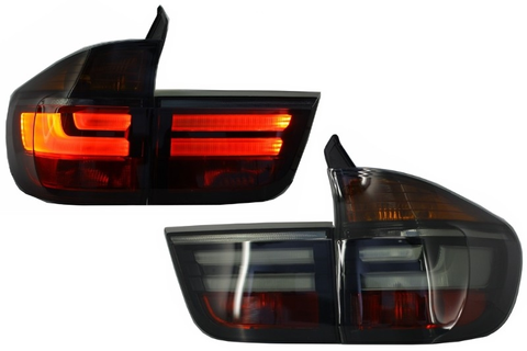 BMW E70 `08 Rear Lamp Crystal LED Smoke (1)