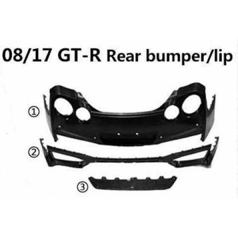 Nissan R35 `17 Rear Bumper (3)