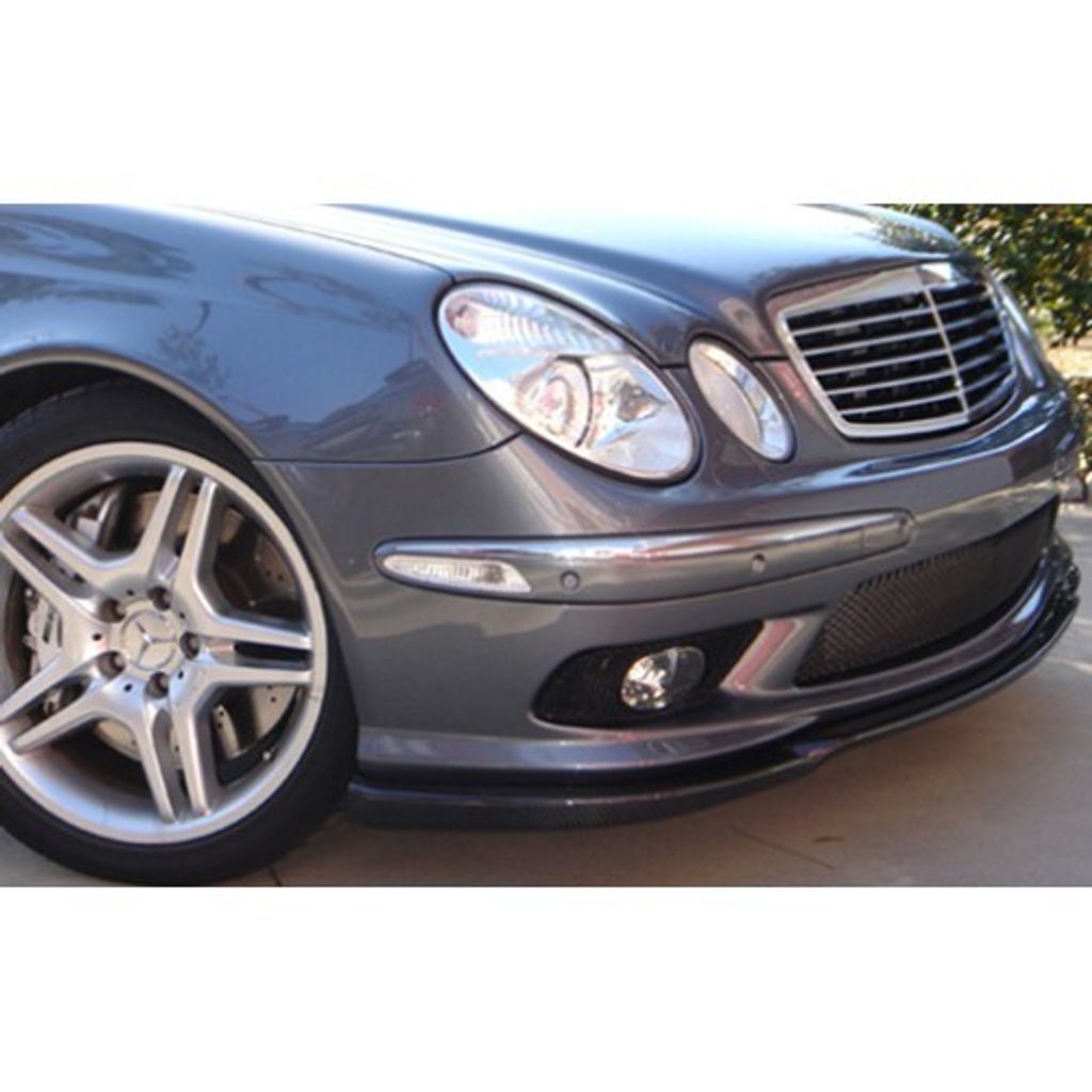 W211 `02 E55 Style Front Lip Carbon