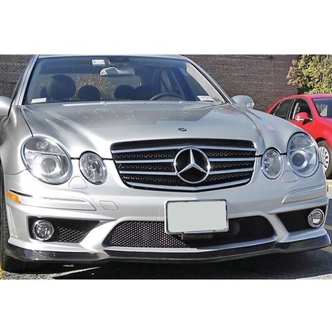 W211 `07 E63 Style Front Lip Carbon w211-bk06