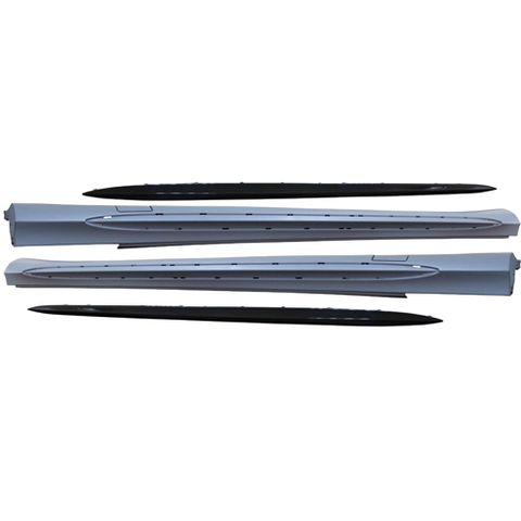 W212 `14 E63 Style Side Skirt (2)