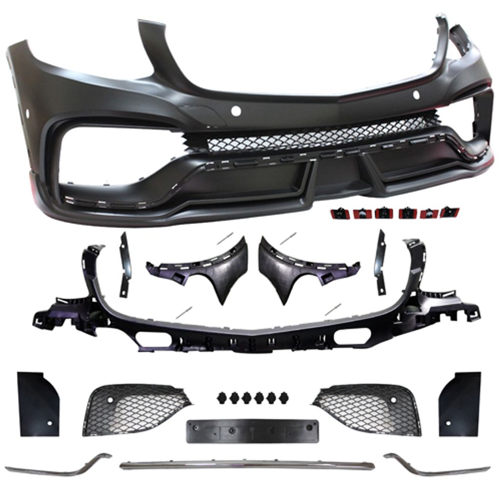 X253 `16-`19 W Style Front Bumper (2)