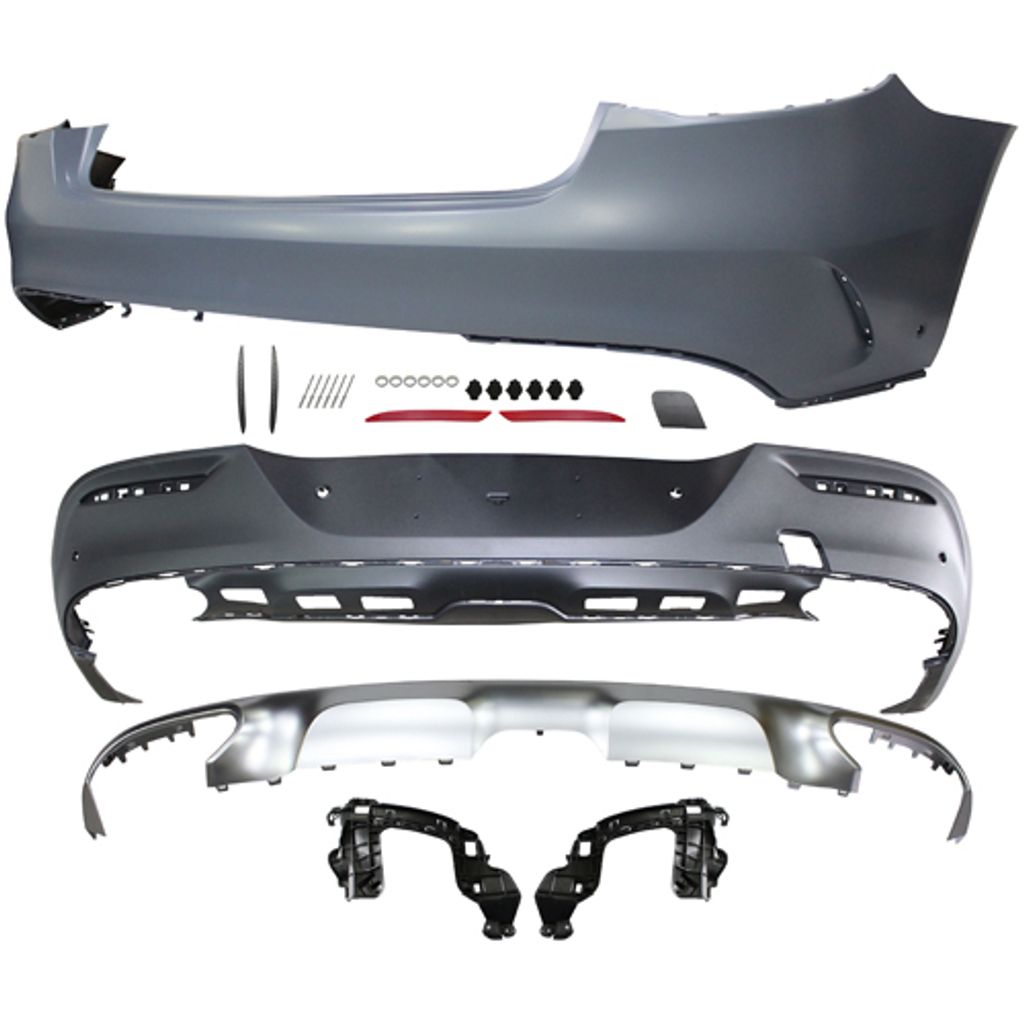 C292 GLE43 Coupe Style Rear Bumper (2)