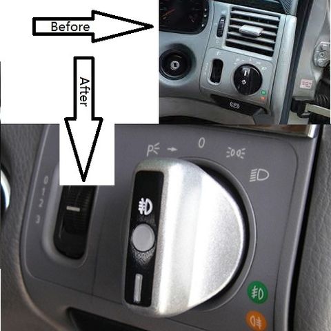 W220 Head Lamp Switch Cover (W221 Look) (1)