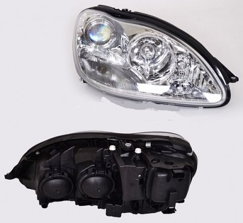 W220 `98 Head Lamp Crystal Projector WOut Motor ( H7 ) (2)