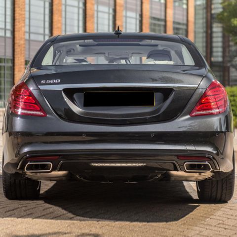 W222 `14 Rear Bumper Sport Package (1)