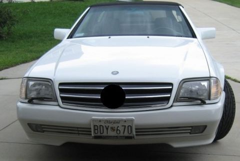 R129 SL CL Style Front Grille (1)