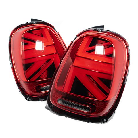 F55 F56 Rear Lamp Crystal LED Red Lens (1)