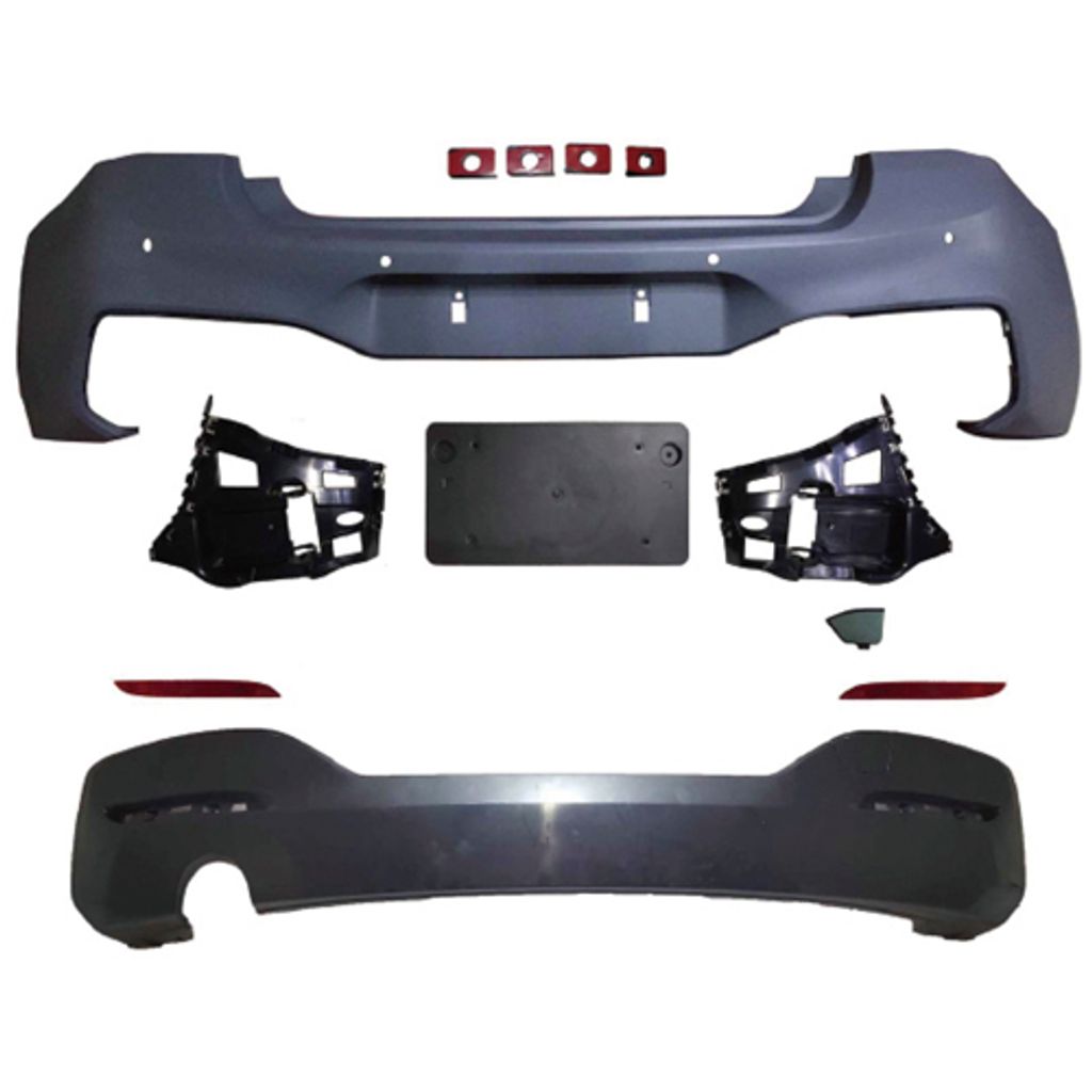 F20 `15 M-TEK Rear Bumper (2)