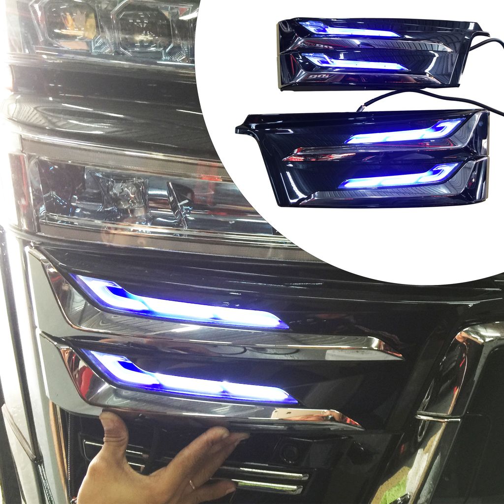 Toyota Vellfire AGH30 2015-2023 Front LED Daylight DRL