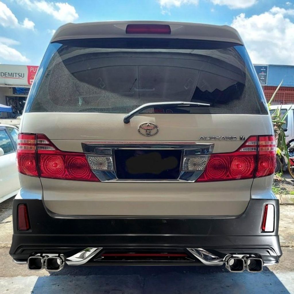 Alphard ANH10 2002 - 2007 Rear Bumper Conversion to AGH30 2018