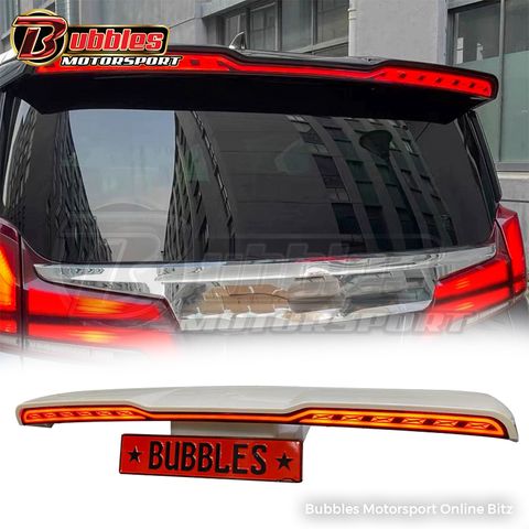 Alphard/Vellfire 2015-2022 AGH30 Rear Roof Spoiler With LED