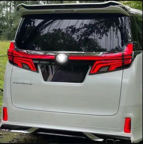 Alphard Vellfire AGH30 2015-2023 Red Angel Wings Tail Light With Garnish