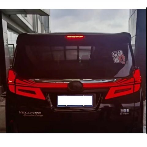 Alphard Vellfire AGH30 2015-2023 Red Devil’s Eye Tail Light With Garnish