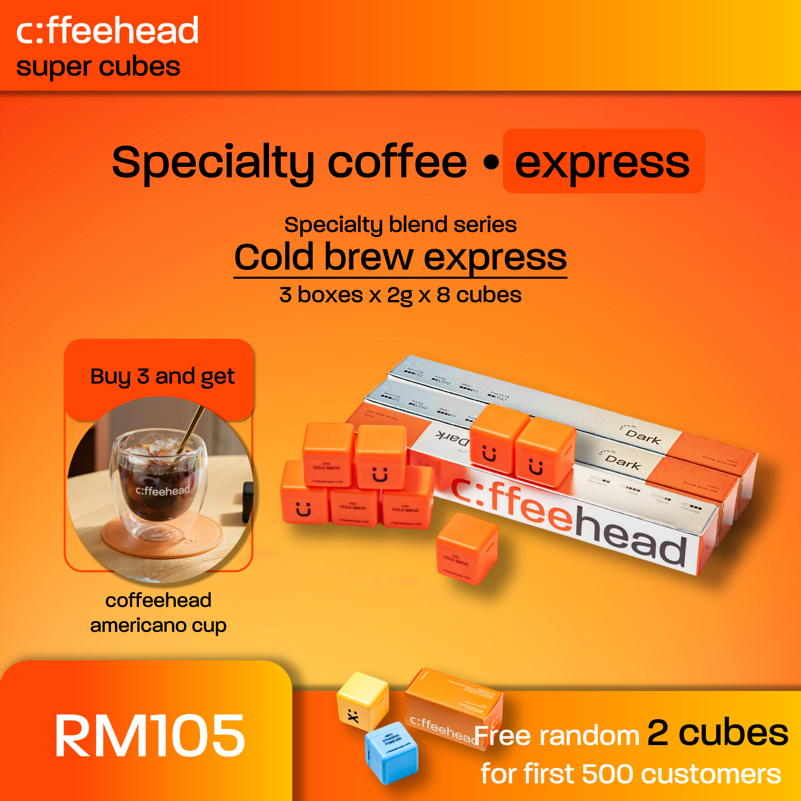 coffeehead cold brew express 3 boxes 2mb