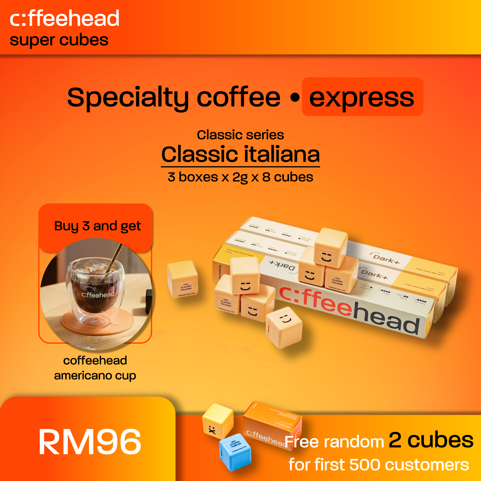 coffeehead classic italiana 3 boxes 2mb