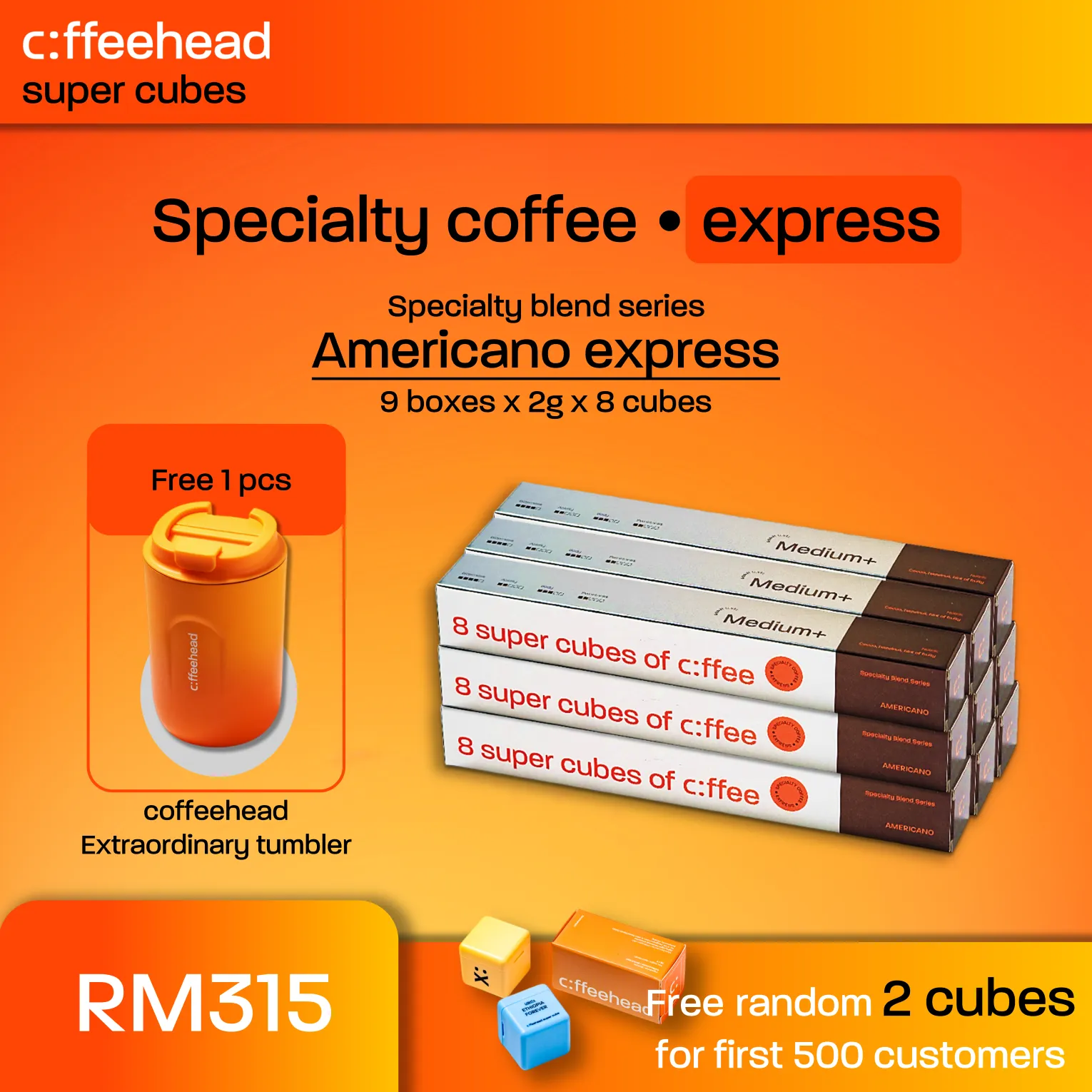 Americano Express 9 boxes