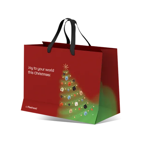 Coffeehead - Christmas Gift Bag 05 Mock Up (1)