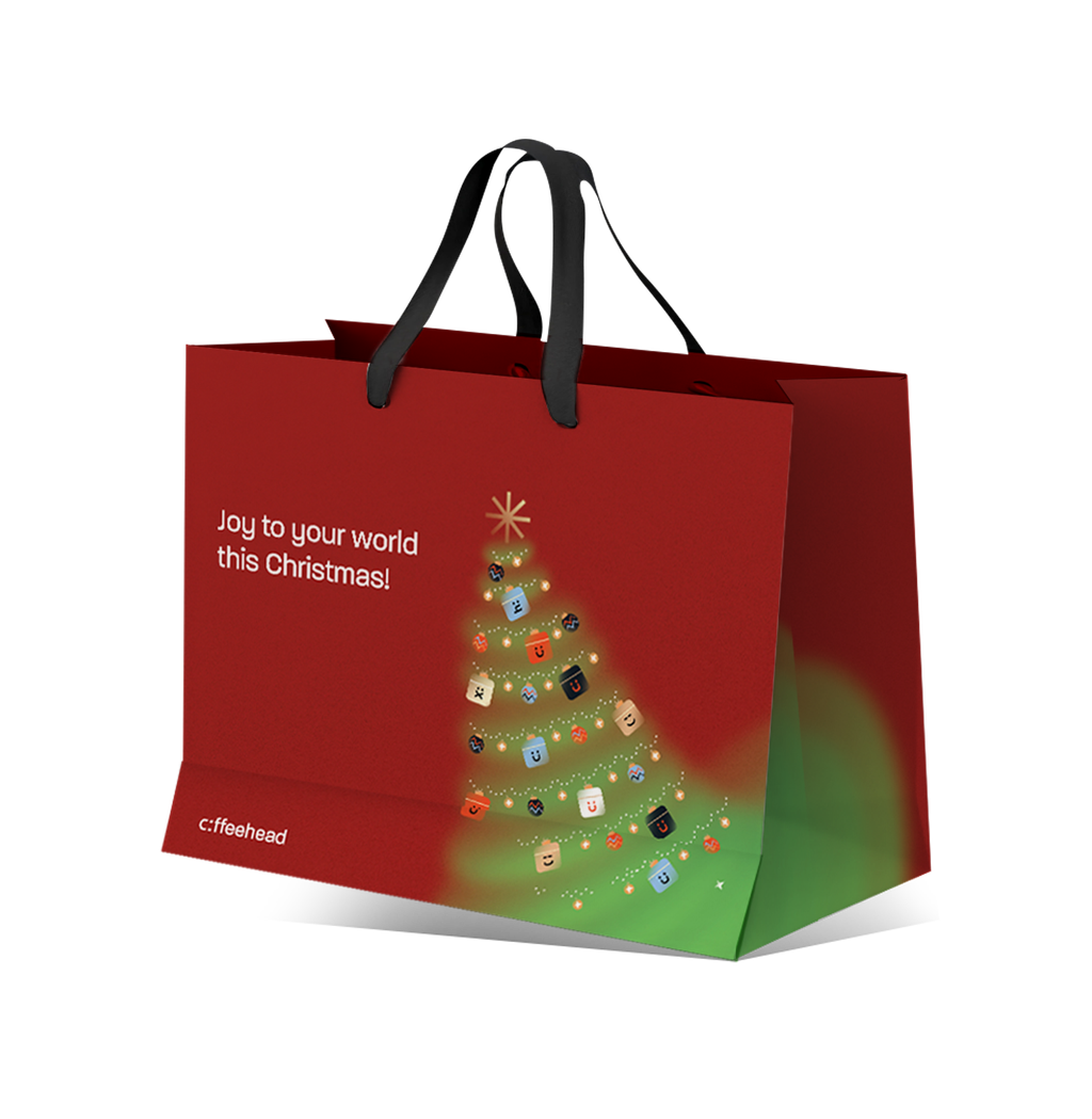 Coffeehead - Christmas Gift Bag 05 Mock Up (1)