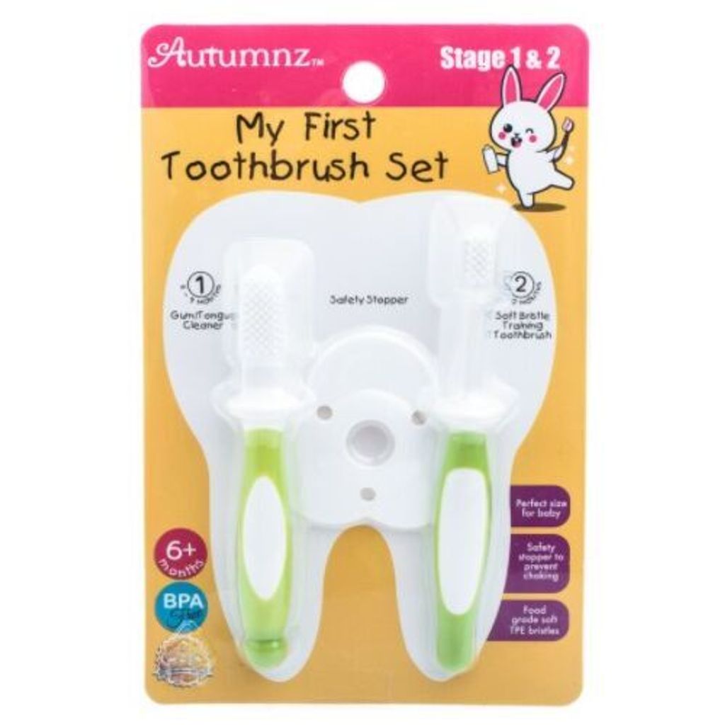 first_toothbrush_set_-_stage_1_2_-_green_-_1