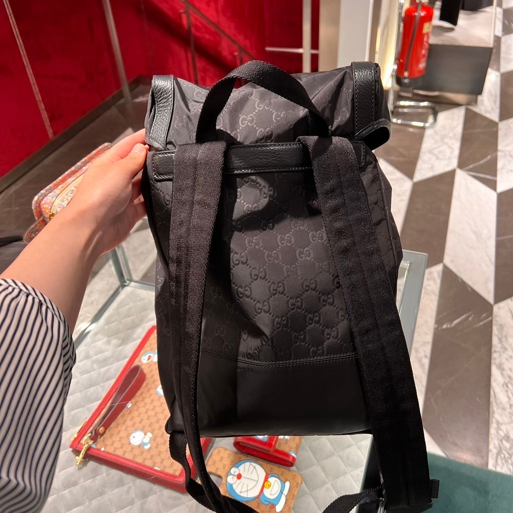GUCCI Nylon Outlet Backpacks