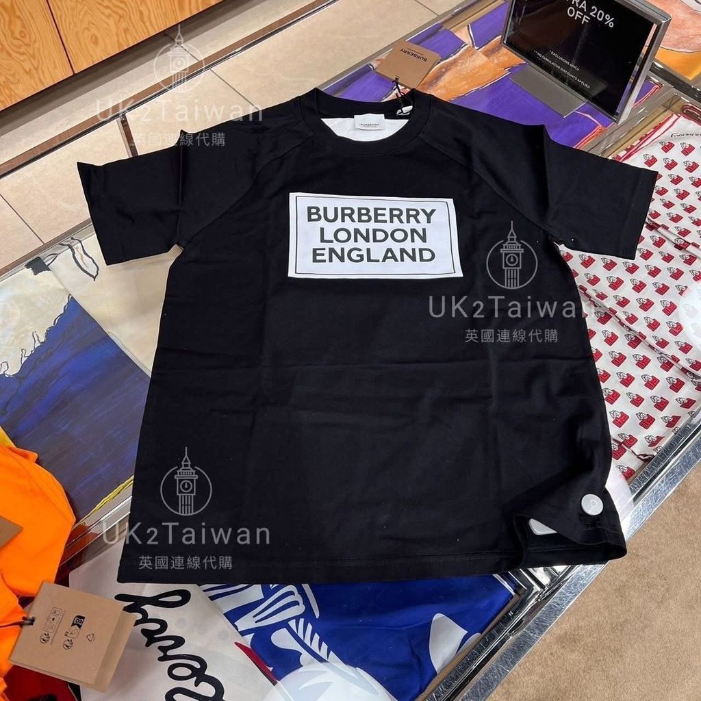 台灣現貨Burberry outlet 女款Logo短袖T-shirt (客訂商品) – UK2Taiwan英國連線代購