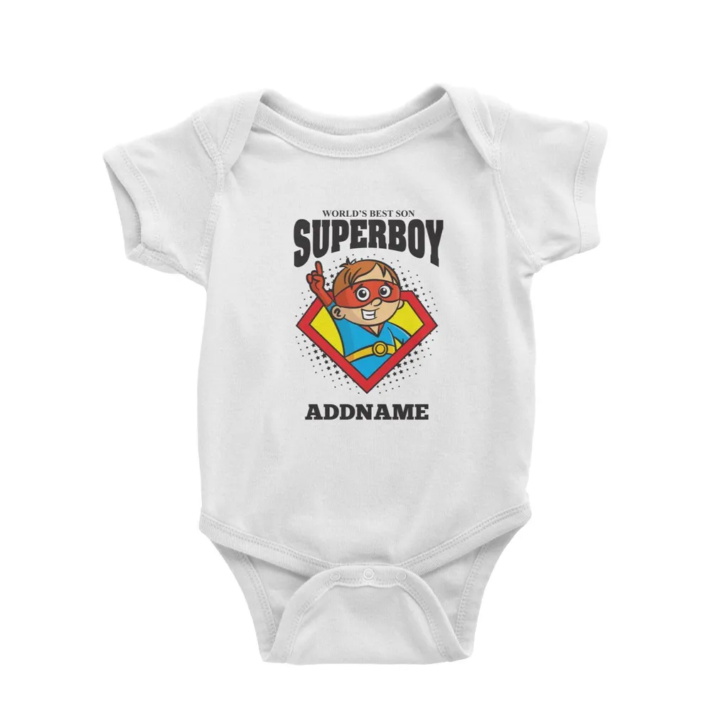Best Son Superboy Boy (FLASH DEAL) Baby Romper Personalizable Designs Matching Family Superhero Family Edition Superhero.jpg